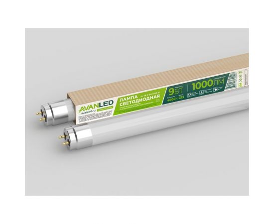 Светодиодная лампа AVANLED AL Т8-9-840-600-М 11106401 