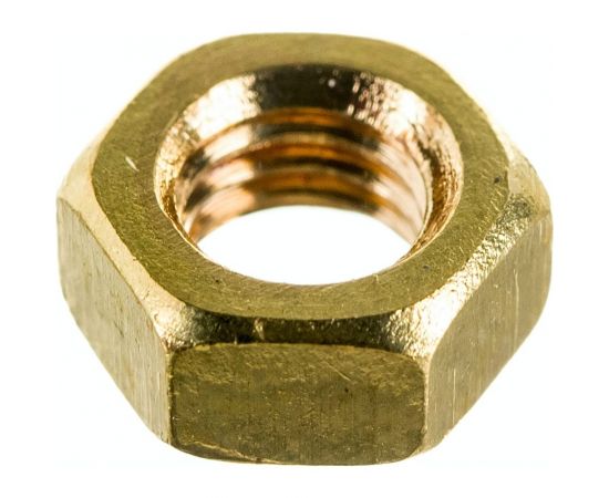 Шестигранная гайка DINFIX DIN 934, латунь, М5, 10 шт. 00-00001723 