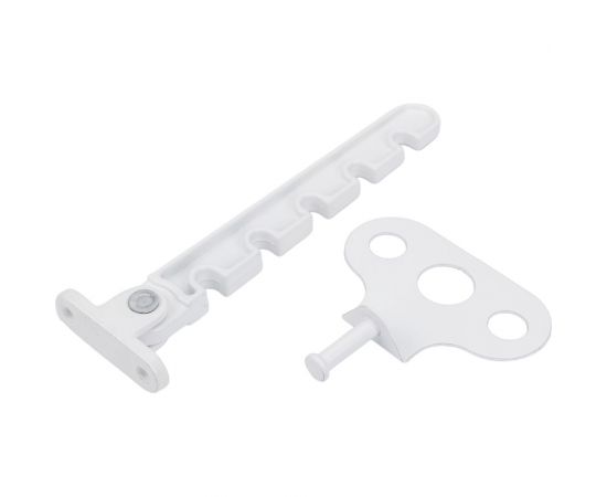 Ограничитель открывания окна Невский Крепеж гребенка металл с отв. частью, 1 шт. 826236 