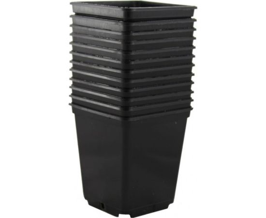 Набор горшков для рассады Ангора 12 шт., по 0.25 л, черный А5520чр 