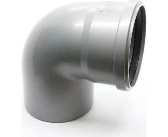 Отвод Flextron D 110 мм 87,5 градусов, для внутренней канализации 141127 