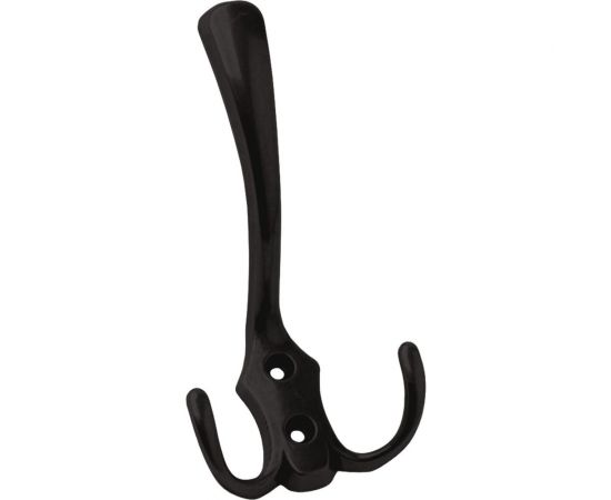 Мебельный крючок KERRON матовый черный KR 0050 BL 