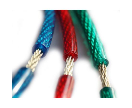 Металлополимерный цветной трос 2,5мм 20м зеленый Tech-Krep 136595 – изображение 2