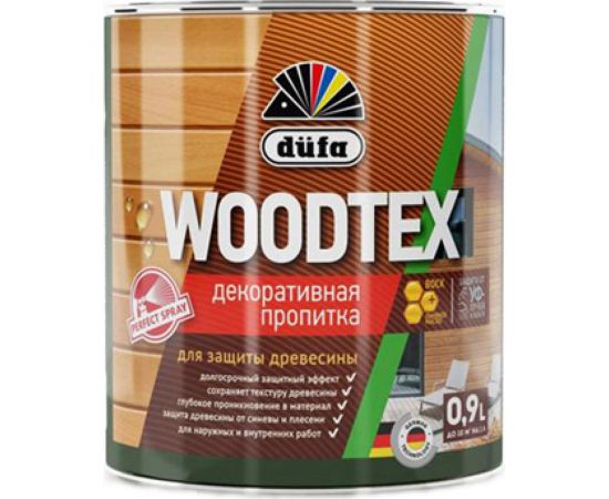 Пропитка Dufa Wood Tex орегон, 0.9 л Н0000006090 – изображение 2