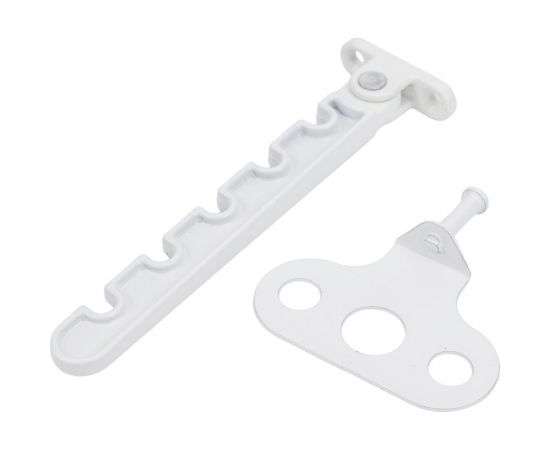 Ограничитель открывания окна Невский Крепеж гребенка металл с отв. частью, 1 шт. 826236 – изображение 2