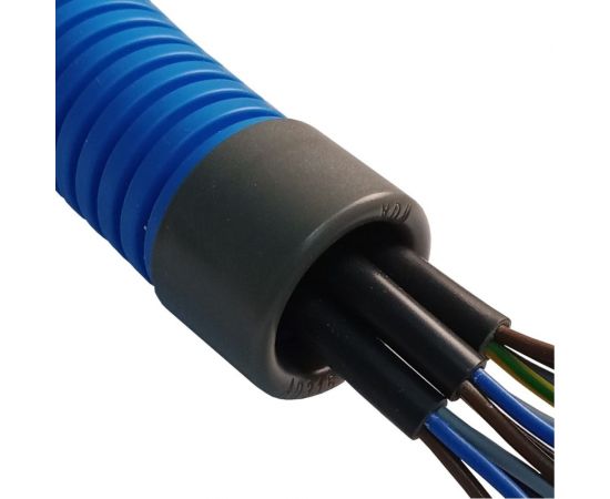 Защита для гофрированных труб WEYER WQA-AD15.8B - защитный концевик WE2801500 – изображение 2