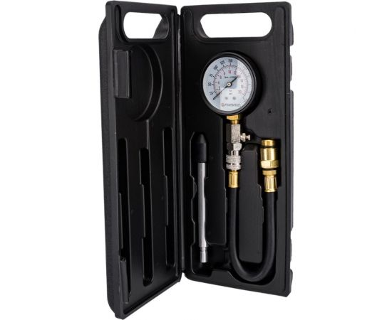 Индикатор компрессии бензиновый с длинным наконечником и шлангом Forsage 6716 – изображение 2