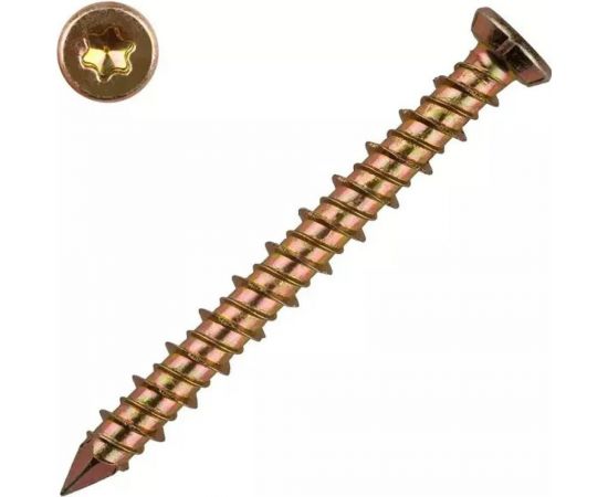 Шуруп по бетону Госкреп 7,5х92, 8 шт., подвес 3-0010281 – изображение 2