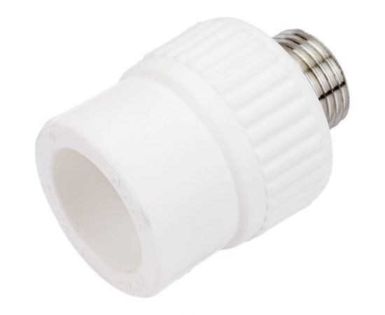 Комбинированная муфта PPRC MeerPlast Дн25x15 Ру25 Base наружнаяя резьба D200-00437 – изображение 3