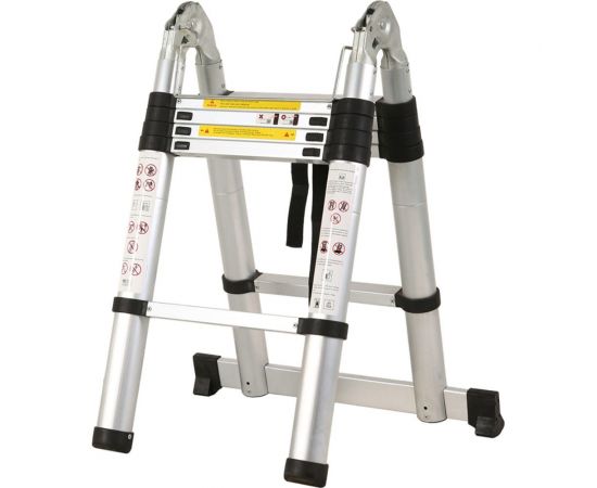 Телескопическая лестница-стремянка WORKY 1.6м/3.2м, 5/10 ступеней ARD128094 – изображение 3