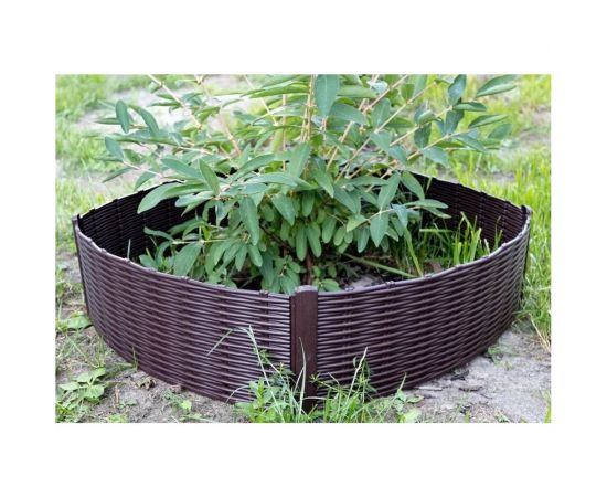 Садовое ограждение МАСТЕРСАД Лоза коричневое ЛЗ-корич – изображение 4