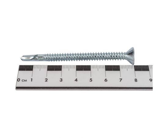 Шуруп для крепления дерева к металлу Rusconnect CWM6380 потай., 6,3x80 мм, TORX 30, 100 шт. 316380 – изображение 4