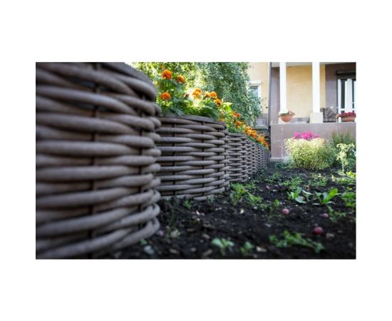 Садовое ограждение МАСТЕРСАД Лоза коричневое ЛЗ-корич – изображение 5