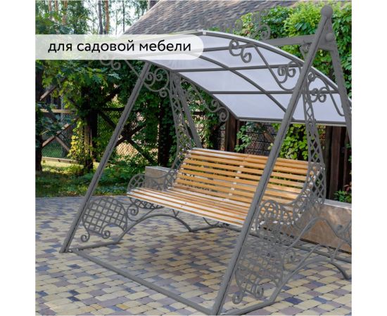 Быстросохнущая грунт-эмаль по ржавчине, металлу 3 в 1 Elcon графит, 0.4 кг 00-00463006 – изображение 5