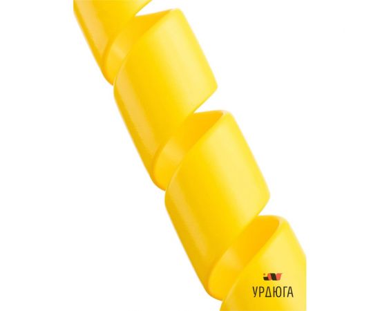 Защитная пластиковая спираль УРДЮГА d20мм желтая URСП20Ж02 – изображение 5