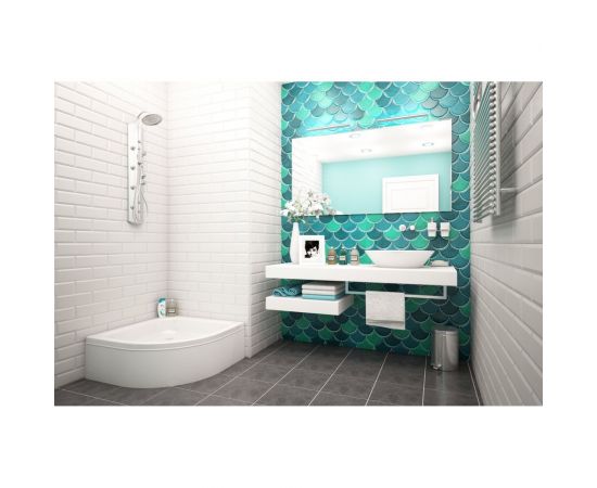 Акриловый душевой поддон Метакам Classic S 900 АПS_011741 – изображение 5