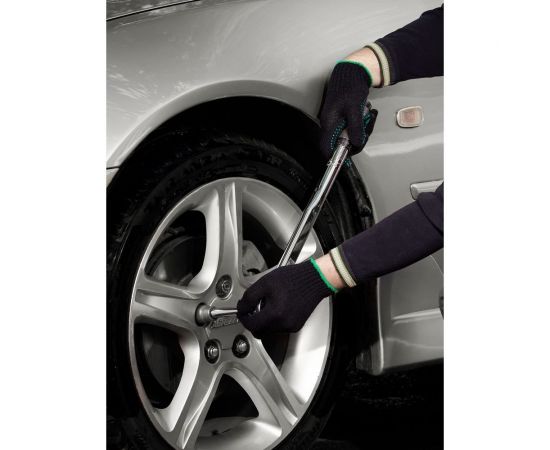 Трикотажные перчатки Фабрика перчаток, стандарт, с ПВХ, 7.5 класс, 5 нитей, черные, р.М 5-75-СТ-ЧЕР-(M) – изображение 5