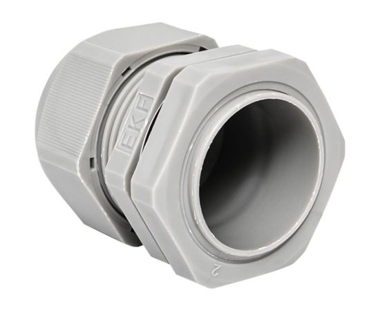 Сальник EKF PG25 IP54 (2 шт) d отверстия 31 мм / d проводника 16-21 мм plc-pg-25-2-r – изображение 5