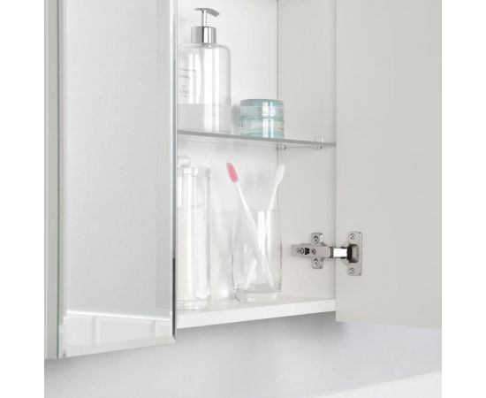 Зеркальный шкаф ИТАНА White 75 750х146х700 22358 – изображение 7