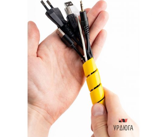 Защитная пластиковая спираль УРДЮГА d20мм желтая URСП20Ж02 – изображение 9