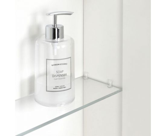 Зеркальный шкаф ИТАНА White 75 750х146х700 22358 – изображение 9