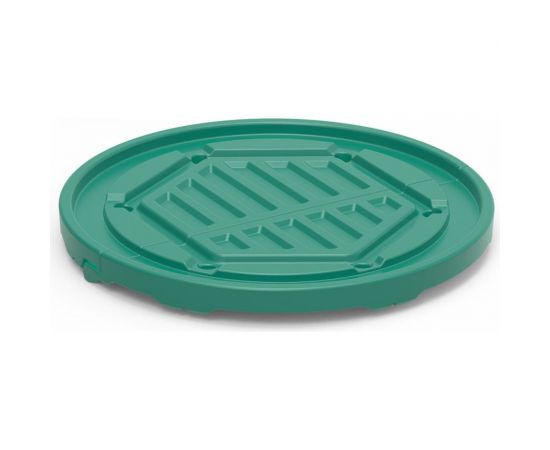 Крышка колодца POLIMER GROUP Роса, цвет зеленый DKS2 