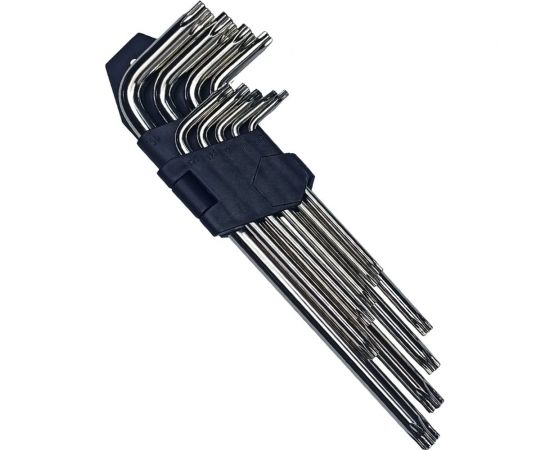 Набор средних ключей vertextools № 2 Torx 9 предметов 1631-02 