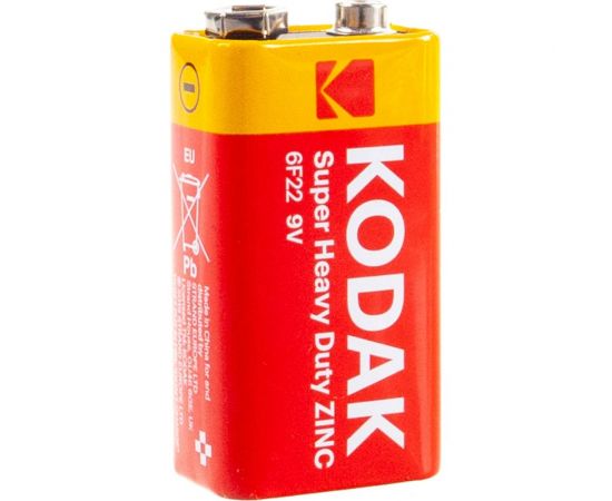 Солевая батарейка Kodak 6F221BL EXTRA HEAVY DUTY K9VHZ1B Б0005137 