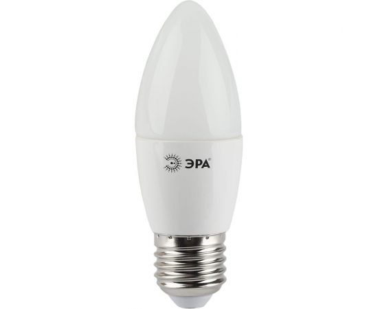 Светодиодная лампа ЭРА LED B35-7W-827-E27 диод, свеча,тепл Б0028479 