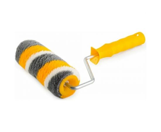 Валик в сборе для эмалей Акор L240 мм, ворс 12 мм, d8 мм, тигр 4607044334168 