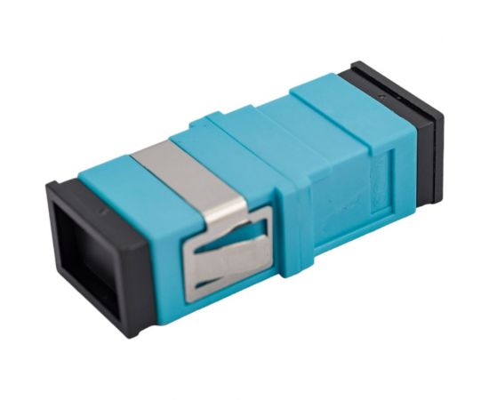 Оптический адаптер LANMASTER SC, без фланцев, OM3, симплексный LAN-SC/NF-AM-OM3 