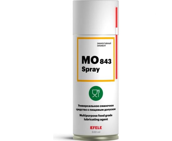 Универсальное масло EFELE MO-843 Spray с пищевым допуском, 0,52 л 0093932 