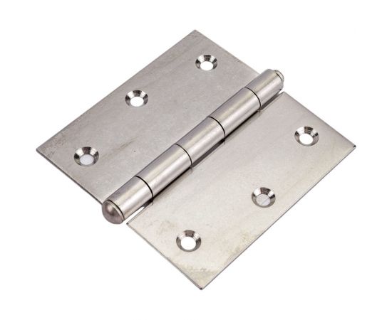 Петля VORMANN прямая, усиленная, разборная, 90х90х1,75 мм, нержавеющая сталь 010614090 