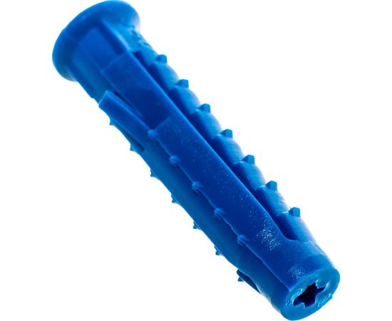 Распорный дюбель Чапай 8х40 шипы+усы, синие 500шт - пакет Tech-Krep 111148 