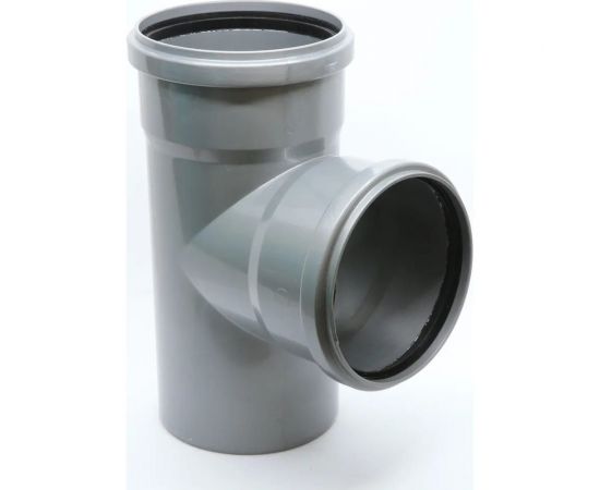 Тройник Flextron D 110 мм 87,5 градусов для внутренней канализации 139151 