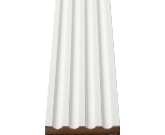 Наличник Стильный Дом С-002-12-080 МДФ, цвет белая эмаль 530873 