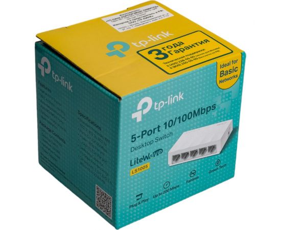 5-портовый неуправляемый коммутатор TP-Link LS1005 – изображение 12