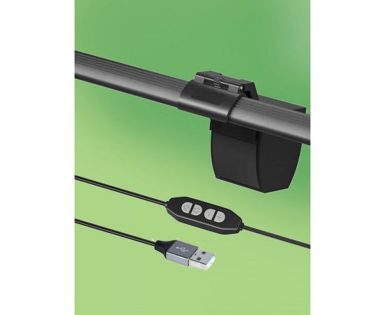 Светильник для монитора ГЕЛЕОС ГЛ-400, LED 5Вт, USB, чёрный ГЛ00400 – изображение 2