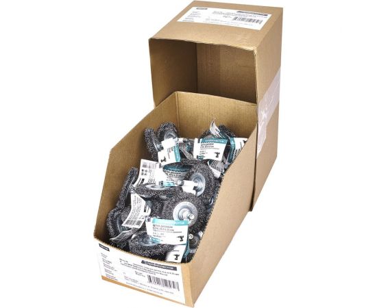 Щетка дисковая по нержавейке 75 мм, 30 шт для дрелей Профоснастка 20902006 – изображение 2