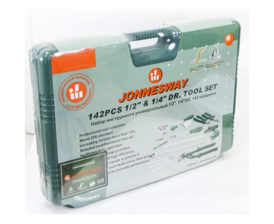 Универсальный набор инструмента 1/4, 1/2DR Jonnesway S04H524142S 46100 – изображение 2