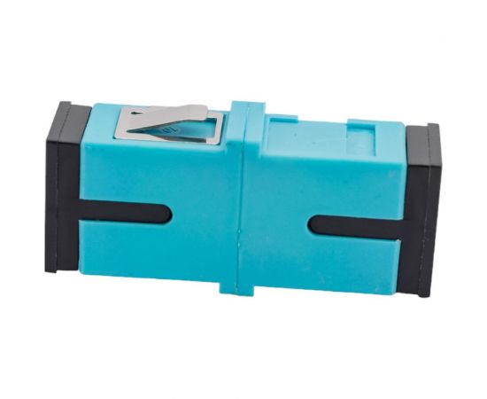 Оптический адаптер LANMASTER SC, без фланцев, OM3, симплексный LAN-SC/NF-AM-OM3 – изображение 2