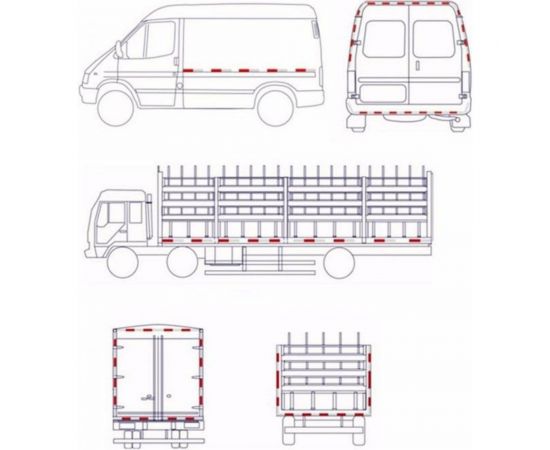 Светоотражающая самоклеящаяся лента СИМАЛЕНД желтая, 5 см х 45 м 1404122 – изображение 3
