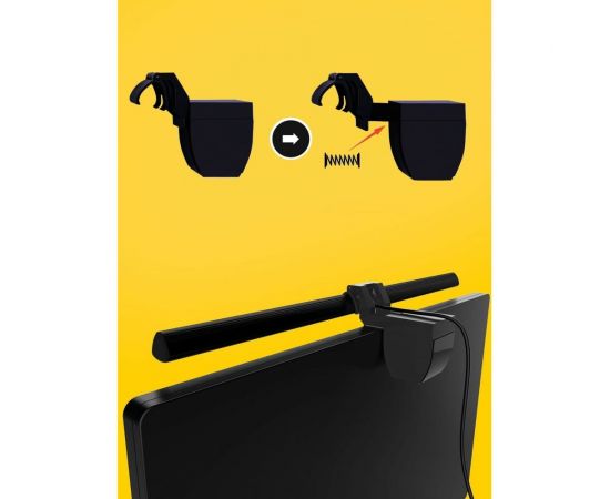 Светильник для монитора ГЕЛЕОС ГЛ-400, LED 5Вт, USB, чёрный ГЛ00400 – изображение 3