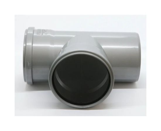 Тройник Flextron D 110 мм 87,5 градусов для внутренней канализации 139151 – изображение 3