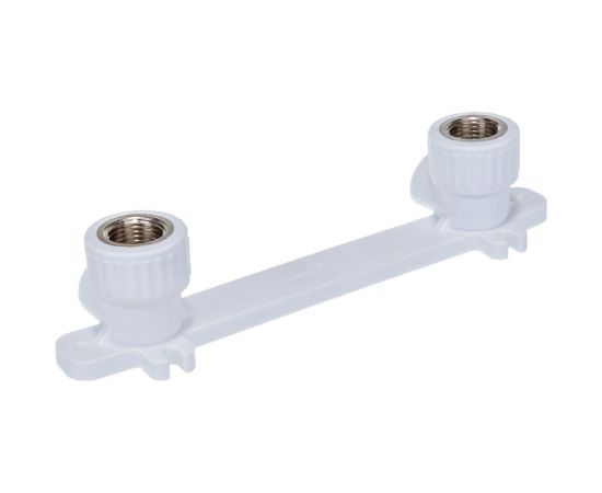 Монтажная планка VALFEX PP-R белая, 20х1/2 дюйма ВР, под смеситель 10124020 127-0298 – изображение 4