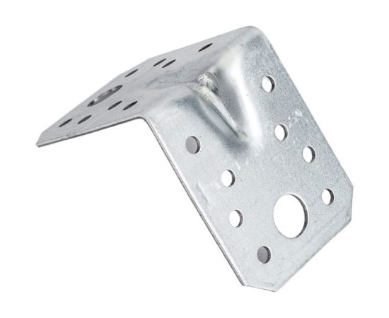 Крепежный усиленный уголок Невский Крепеж оцинк., 70x70x55x2 мм 917114 – изображение 4