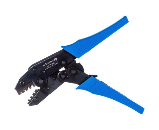 Пресс-клещи для клемм HOEGERT TECHNIK диапазон: от 0.1 до 2.5 мм2 HT1P200 – изображение 4