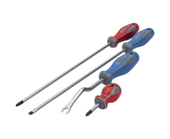 Набор отверток, съемник клипс и гибкий магнит KING TONY ложемент, 20 предметов 9-31920MRV – изображение 4