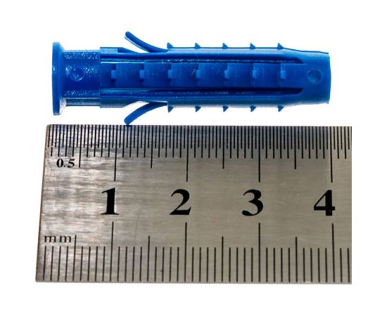 Распорный дюбель Чапай 8х40 шипы+усы, синие 500шт - пакет Tech-Krep 111148 – изображение 5