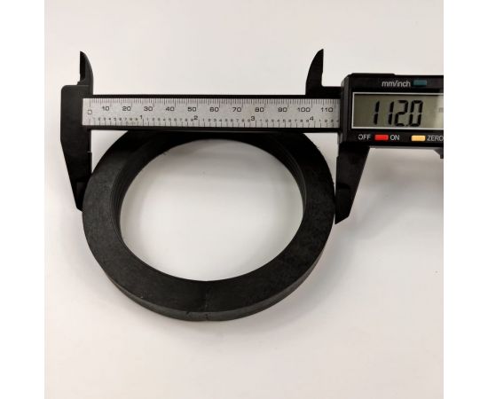 Прокладка под смывной бачок Профитт d 112x85x13 импортная, черная 2227688 – изображение 5